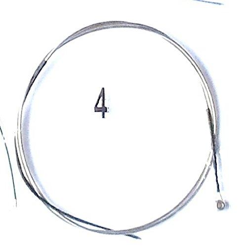 Generic 5 pcs 4th G 4/4 Single Violin Strings Solid Steel Core Nickel Alloy Wound