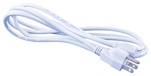 Omnihil White 8 Feet AC Power Cord Compatible with PANASONIC Plasma TV's