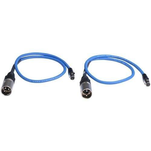 [AUSTRALIA] - Sound Devices XL-2 Cables, 2 25-inch TA3-F to XLR-M (Male) Cables, Connects Balanced TA3 to XLR Inputs 