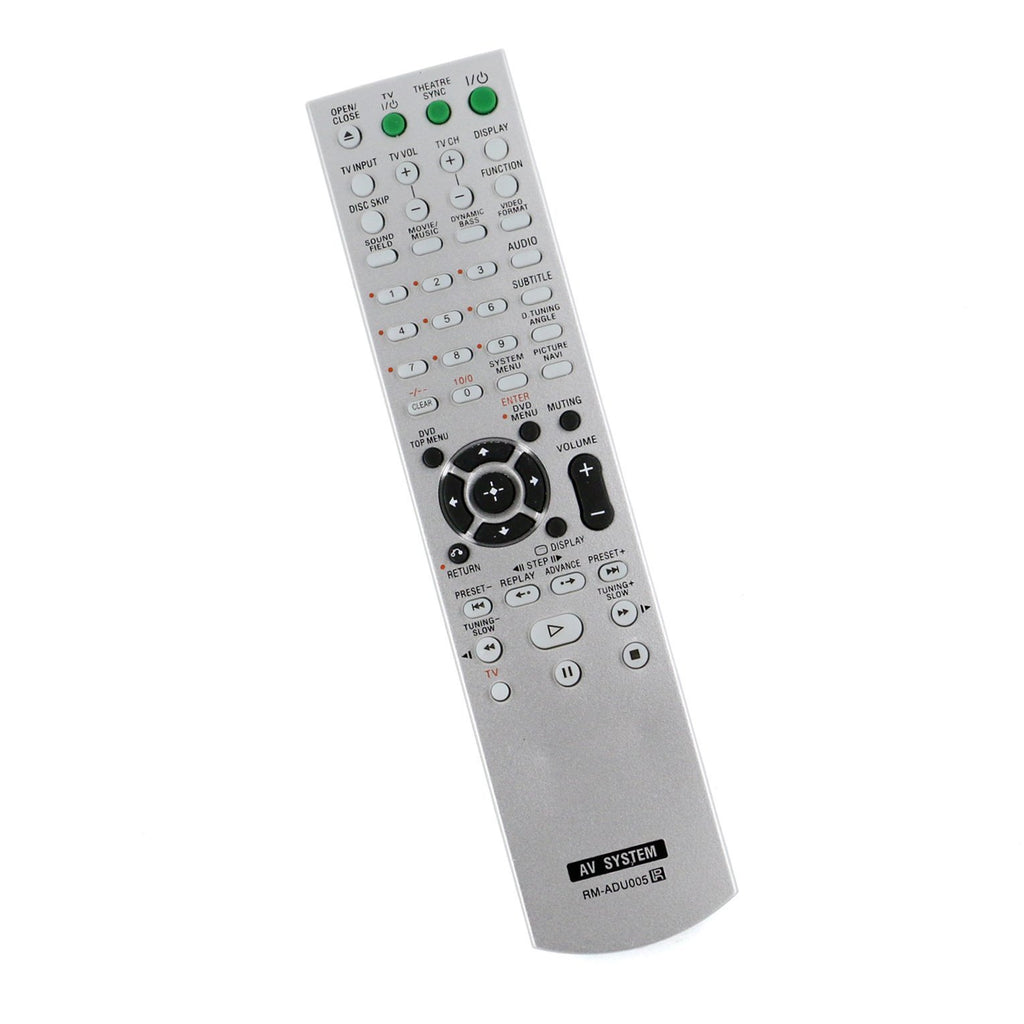 AIDITIYMI New RM-ADU005 RMADU005 Replace Remote Control fit for Sony DVD Home Theater Theatre AV System DAV-DZ20 DAV-DZ230 DAV-DZ630 DAV-HDX265 HCD-DZ630 HCD-HDX665 HCD-HDZ235