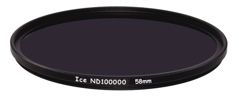 ICE 58mm ND100000 Optical Glass Filter Neutral Density 16.5 Stop ND 100000 58