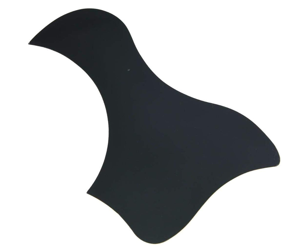 Dopro Black Hummingbird Style Acoustic Guitar Pickguard Scratch Plate with 3M Adhesive