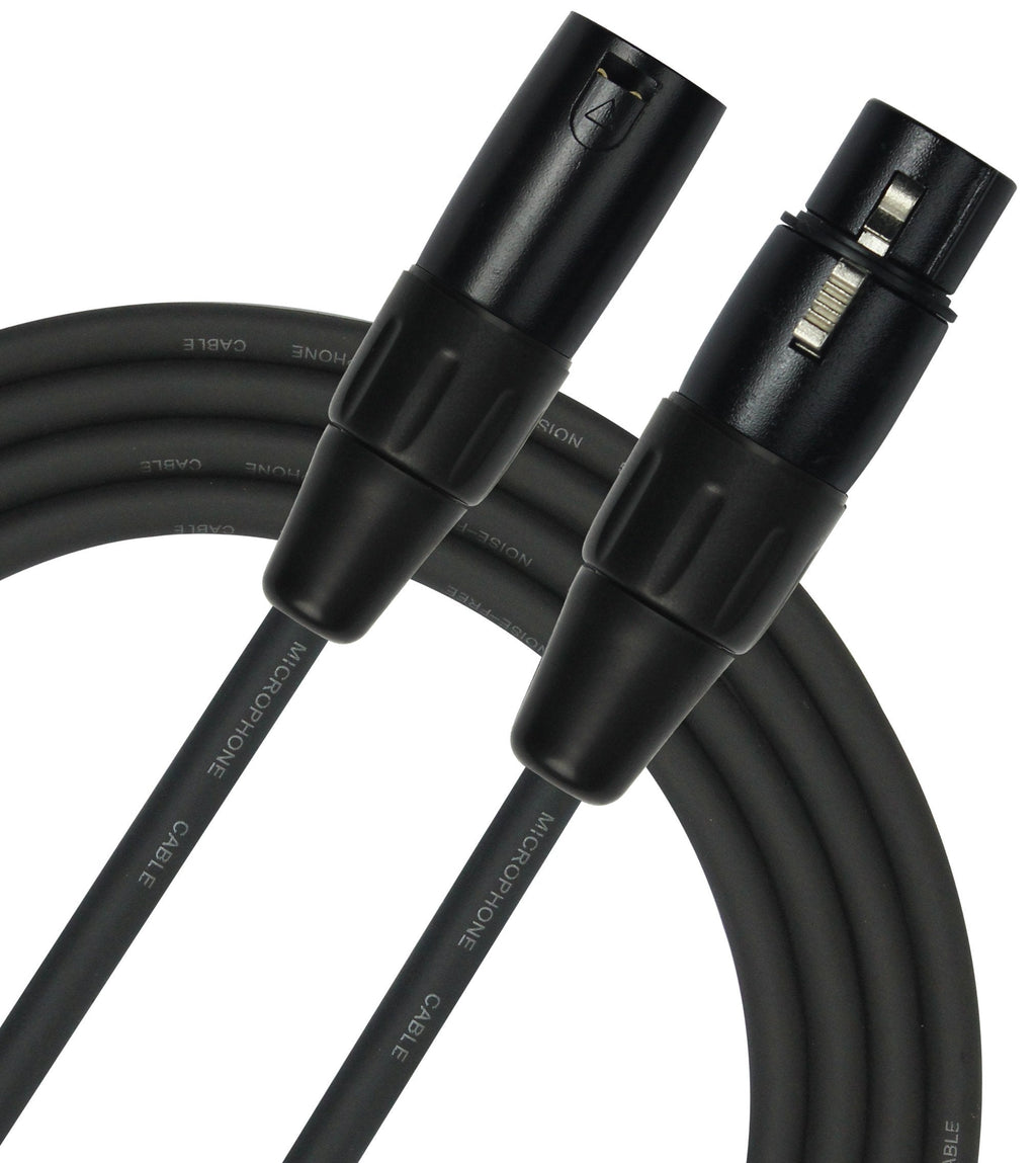 [AUSTRALIA] - KIRLIN Cable MPC Microphone Cable, XLR, BLACK, 6FT (MPC-270PB-06/BK) 