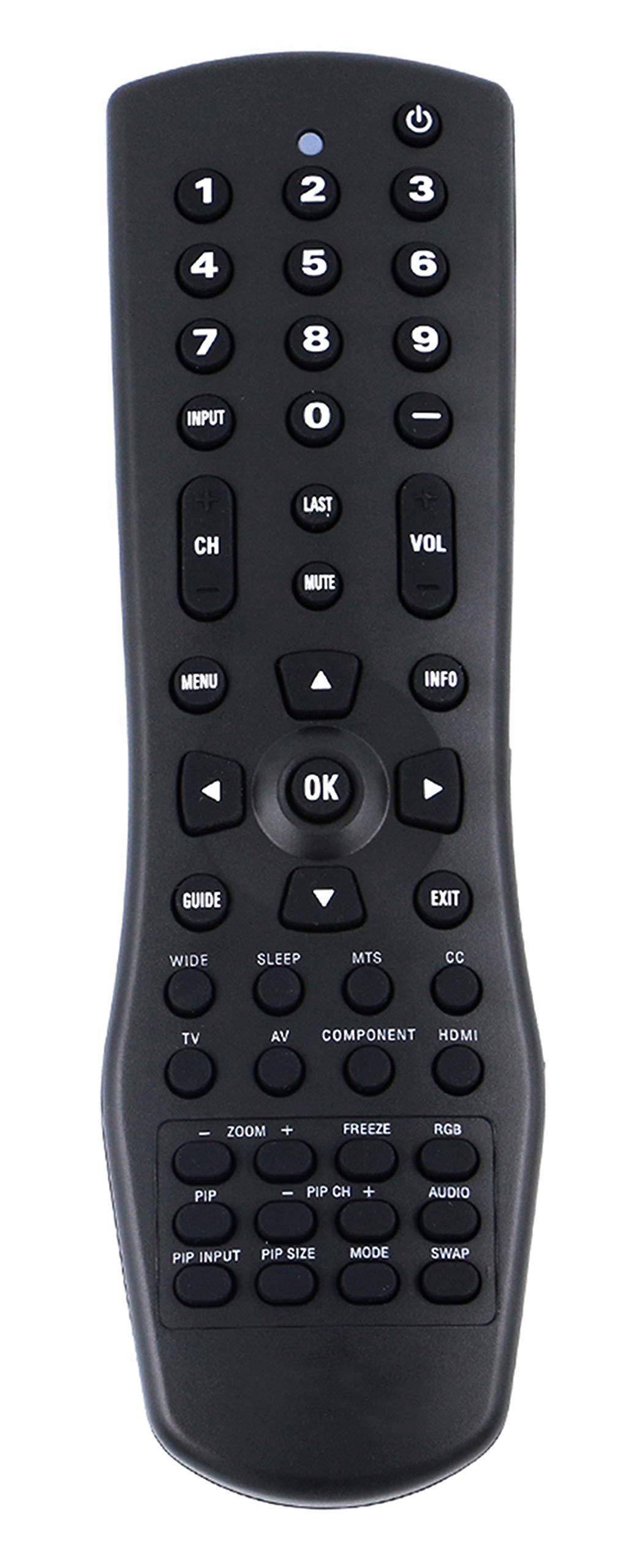 New VR1 Replace Remote Control fit for Vizio TV VX52L VX42L VW42L VW37L VW26L VW22L VU42L VS42L VA26L VA22L VA220E VA19L L42 L37 L32 GV47L GV46L GV42L