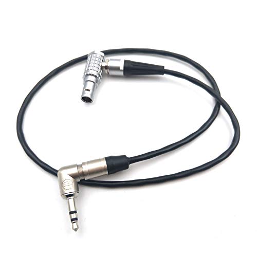 SZJELEN TRS 3.5mm to 0B 5pin Plug Tentacle Sync Timecode Cable for Arri Alexa Mini/LF/XT, Sound Devices 644 Timecode Cable