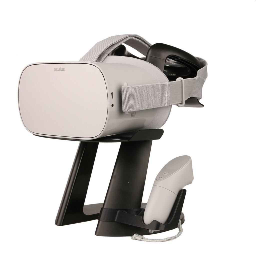 AMVR VR Stand -Virtual Reality 3D Glass Headset Display Holder, VR Headset Station for Oculus Go Headset