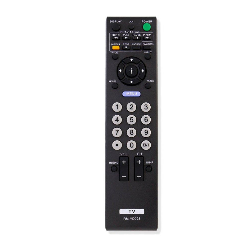 RM-YD028 Replaced Remote fit for Sony TV KDL32L5000 KDL46S5100 KDL-46VL150 KDL-46VE5 KDL-52S5100 KDL32XBR9 KDL52V5100 KDL46V5100 KDL52S5100