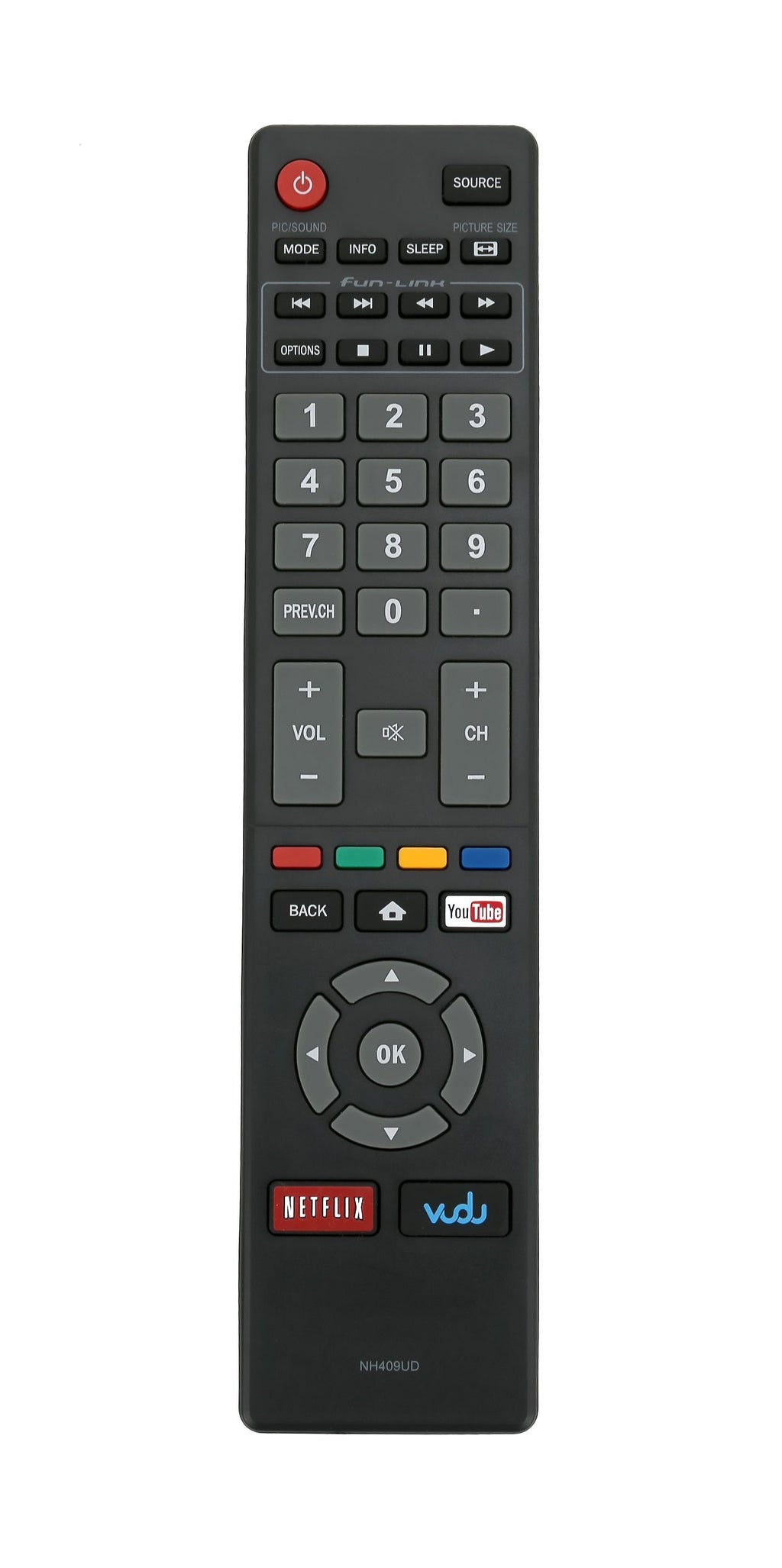 NH409UD Replace Remote Control Work with Magnavox Smart TV 32MV304X 32MV304XF7 40MV324X 40MV336X 50MV314X 55MV314X 43MV314X 43MV314XF7 55MV314X 55MV314XF7