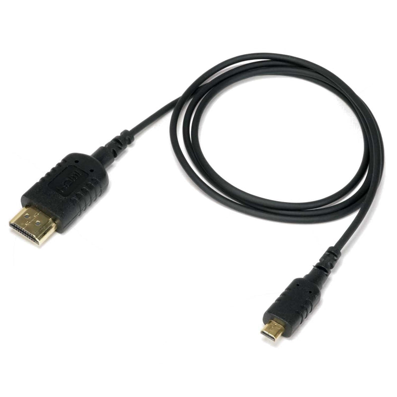 EVO Gimbals Reflex Ultra Thin & Flexible HDMI Cable for Gimbals and Camera Stabilizers | Standard HDMI to Micro HDMI | 36in Length