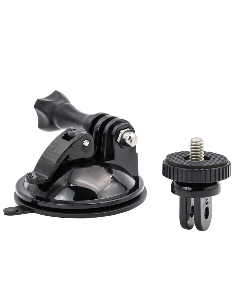 Kolasels 1/4 Thread Car Windshield Camera Mount for Apply GoPro Hero 9/8/7/6/5/4/3+/3/2/1