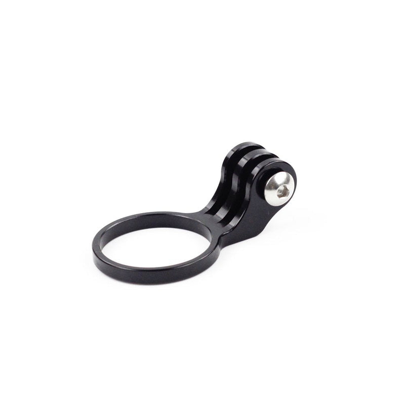 Silverock Bike Camera Stem Mount Light Holder 1-1/8 28.6mm for GoPro Camera Flashlight black