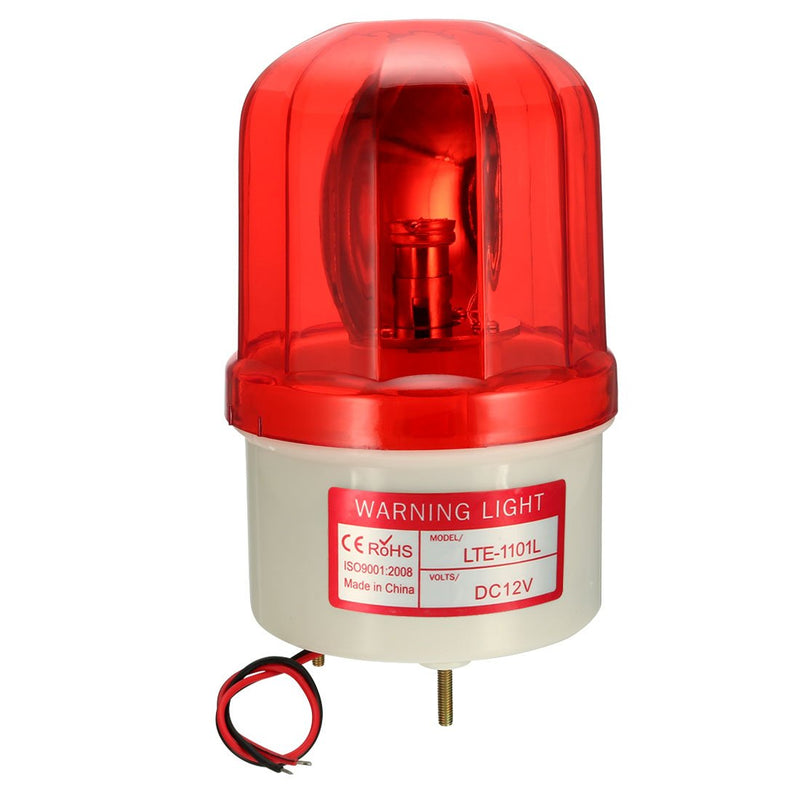 [AUSTRALIA] - uxcell LED Warning Light Rotating Flashing Industrial Signal Alarm Tower Lamp DC 12V Red LTE1101L 