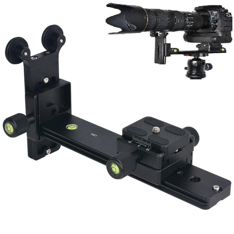 Fotga L200 Telephoto Lens Quick Release Plate Long-Focus Support Holder for Tripod Ball Head DSLR Camera