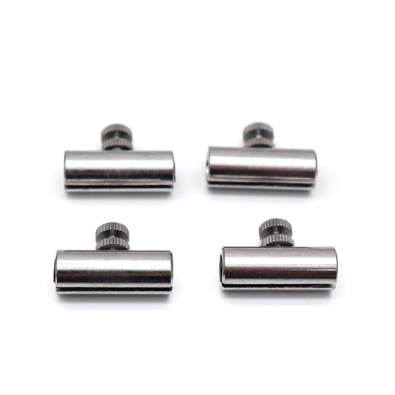 Timiy Stainless Steel Wolf Tone Wolf Tone Suppressor Eliminator -Set of 4 (Silver)