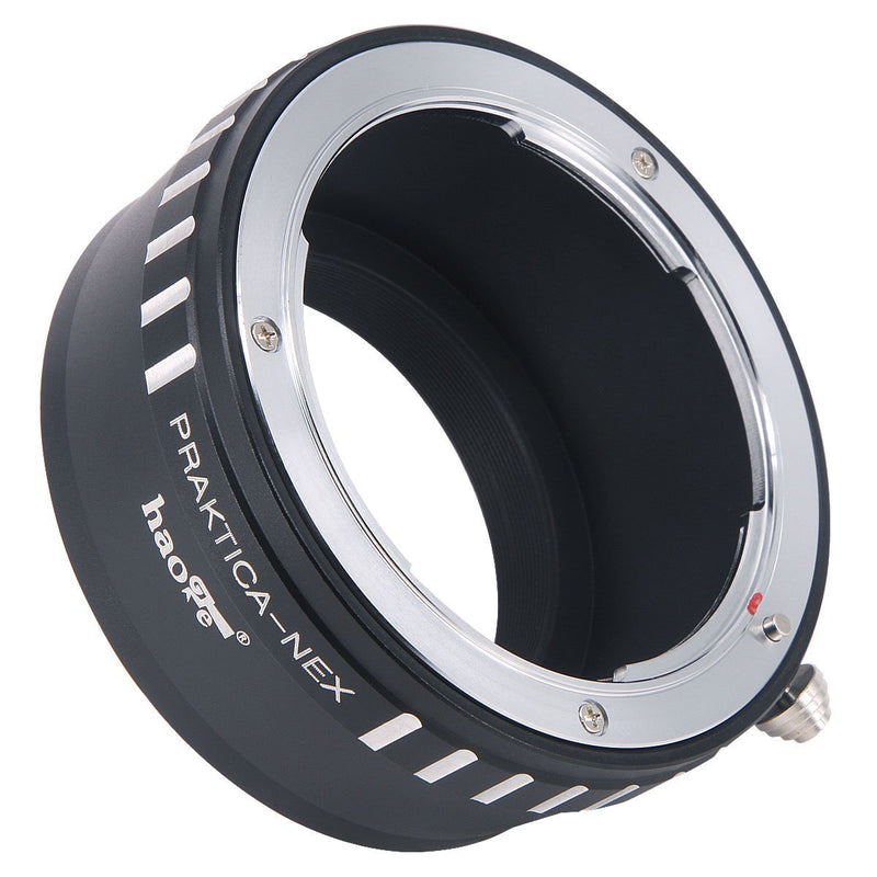 Haoge Manual Lens Mount Adapter for Praktica B PB mount Lens to Sony E mount NEX Camera as a3000 a3500 a5000 a5100 a6000 a6400 a6500 A7 A7R A7S A7II A7RII A7SII A7III A7RIII A9 VG20 VG30 FS700 FS7 FS5