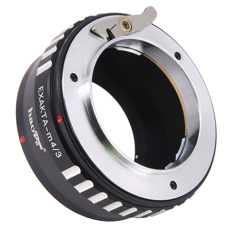 Haoge Manual Lens Mount Adapter for Exakta EXA Mount Lens to Olympus and Panasonic Micro Four Thirds MFT M4/3 M43 Mount Camera