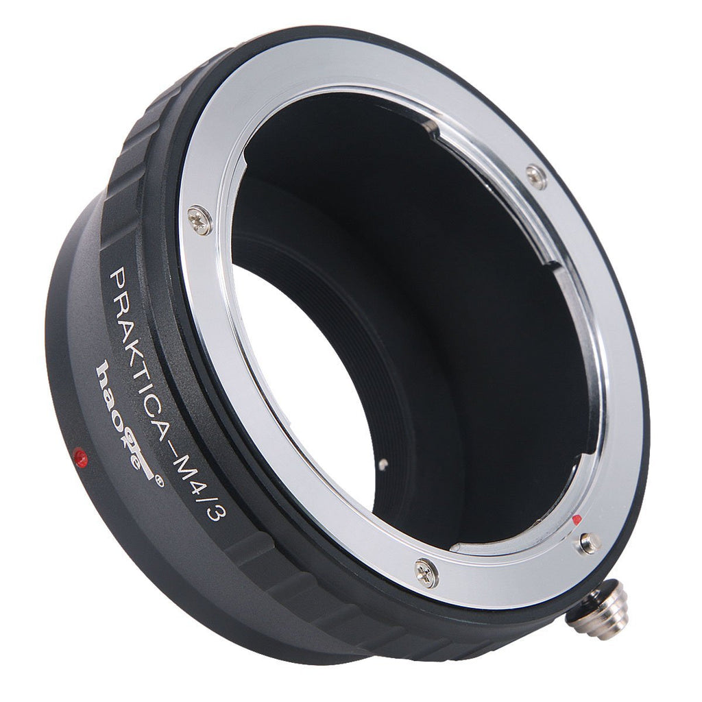 Haoge Manual Lens Mount Adapter for Praktica B PB Mount Lens to Olympus and Panasonic Micro Four Thirds MFT M4/3 M43 Mount Camera