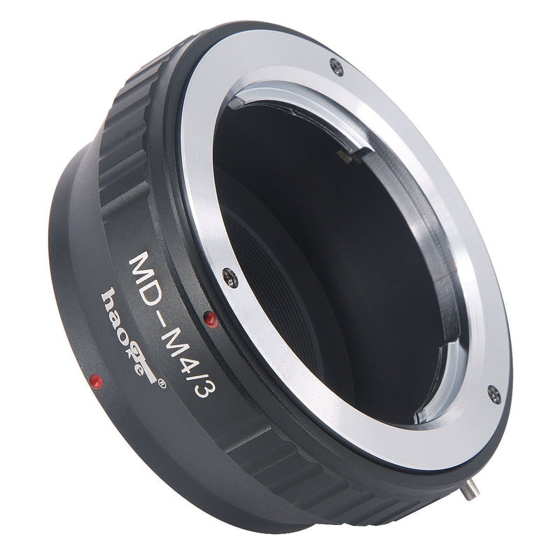 Haoge Manual Lens Mount Adapter for Minolta Rokkor MD MC Mount Lens to Olympus and Panasonic Micro Four Thirds MFT M4/3 M43 Mount Camera