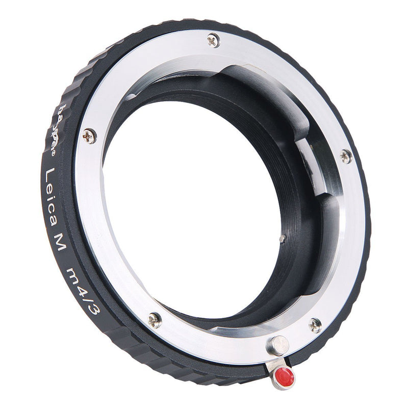 Haoge Manual Lens Mount Adapter for Leica M LM Lens to Olympus and Panasonic Micro Four Thirds MFT M4/3 M43 Mount Camera