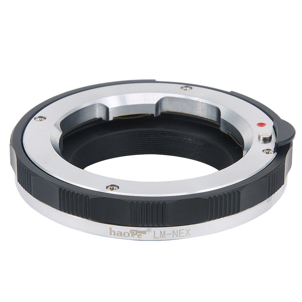 Haoge Manual Macro Close Focus Lens Mount Adapter for Leica M LM, Zeiss ZM, Voigtlander VM Lens to Sony E-Mount NEX Camera Copper