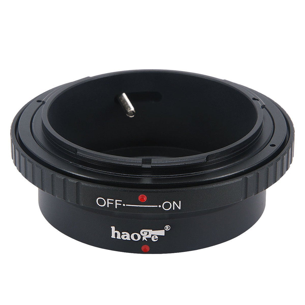 Haoge Manual Lens Mount Adapter for Canon FD Mount Lens to Olympus and Panasonic Micro Four Thirds MFT M4/3 M43 Mount Camera