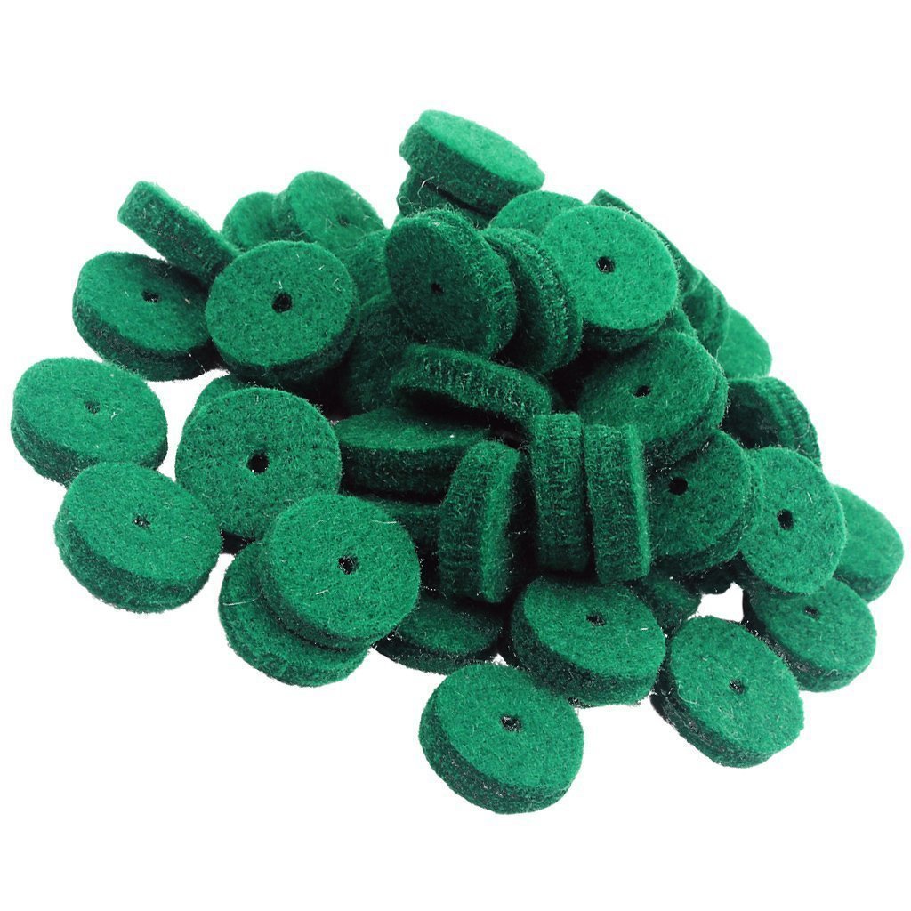 Timiy 90pcs Piano Felt Balance Rail Punchings Keyboard Balance Washers Repair Parts