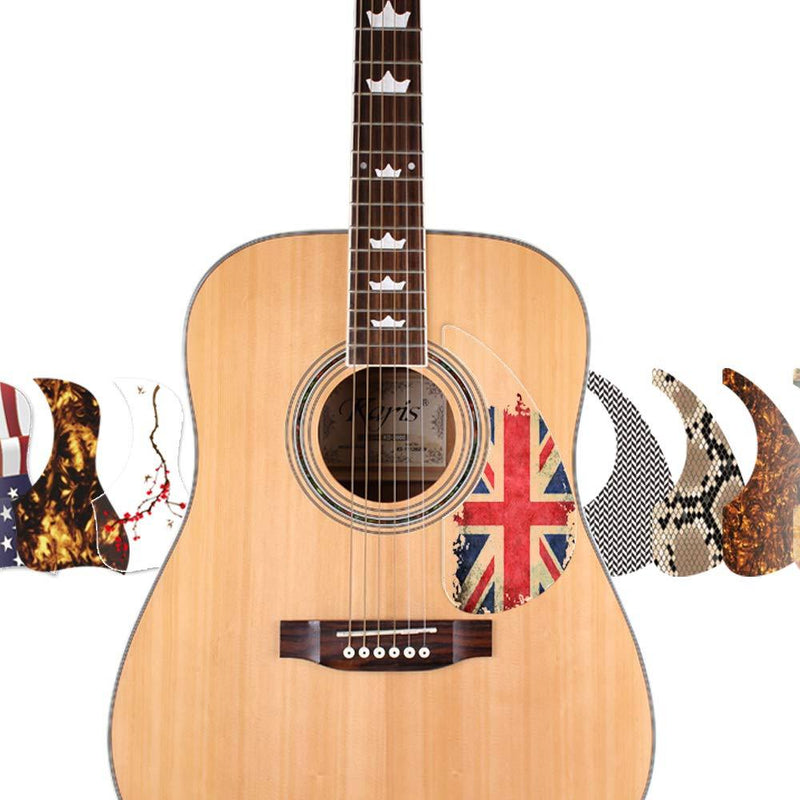 Healing Shield Premium Acoustic Guitar Pick Guards Basic Type - Volcano (009A_B) Volcano (009A_B)