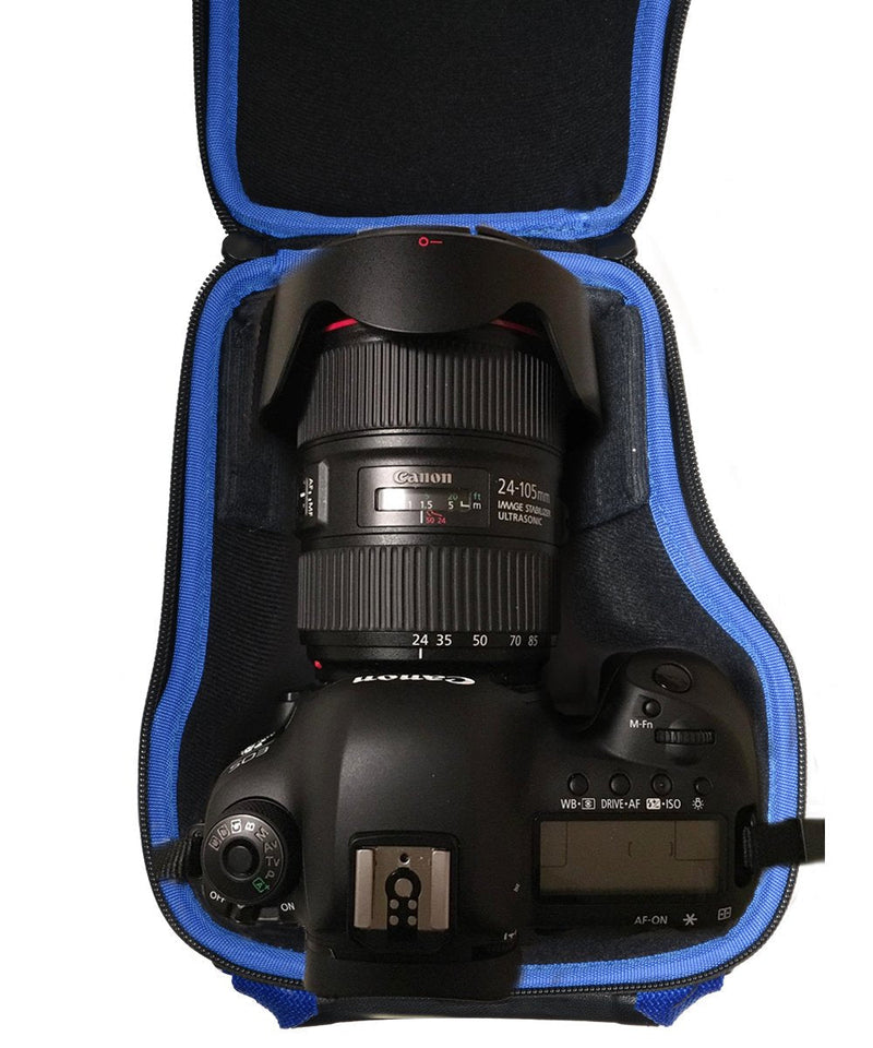 Alltravel DSLR Camera case compatible with Canon EOS REBEL T7, T7i, T6, T8i, SL3, EOS 2000D, 4000D, 90D, EOS M50 Mark II, EOS 5D, 6D ; Nikon D5600, D3500, D7500; Panasonic LUMIX FZ300, FZ1000