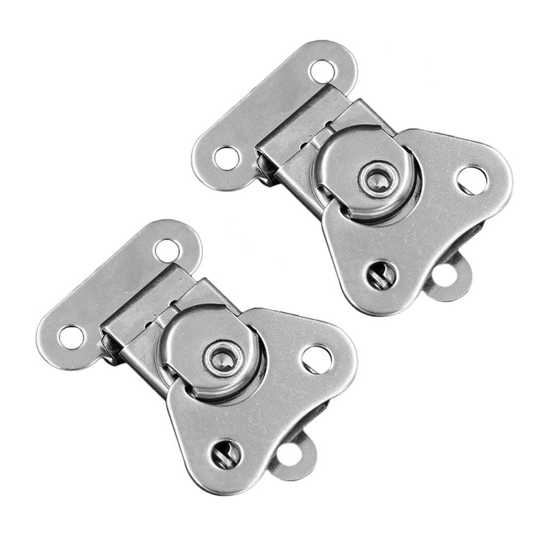 [AUSTRALIA] - YES Time 2 Pcs 304 Stainless Steel Wooden Box Chest Rotary Draw Latch Toggle Hasp Latch Lock Buckle 