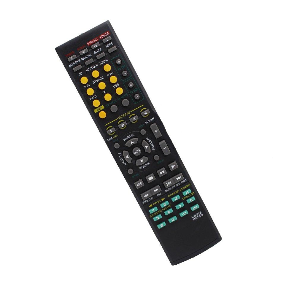 New RAV315 Universal Remote Compatible for Yamaha Audio/Video Receiver HTR6050 HTR-6050 HTR6040G HTR-6040G RXV561