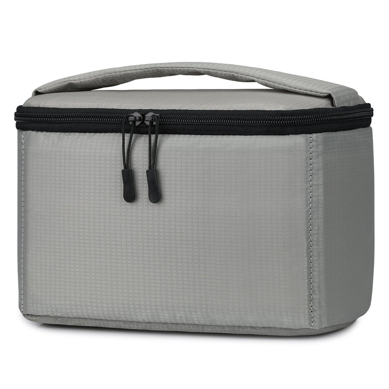 S-ZONE Water Resistant Camera Insert Bag with Sleeve Camera Case Upgraded Version 2.0 Gray