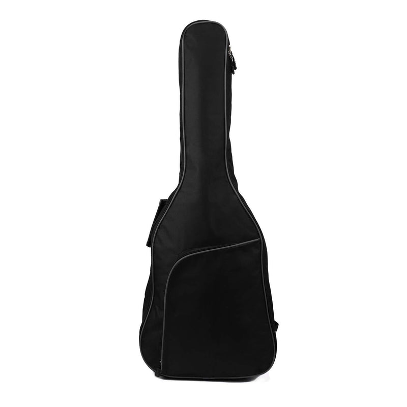 XINFU 38/39 Inch Acoustic Guitar Bag Waterproof Dual Adjustable Shoulder Strap Guitar Case Gig Bag 38/39" gray