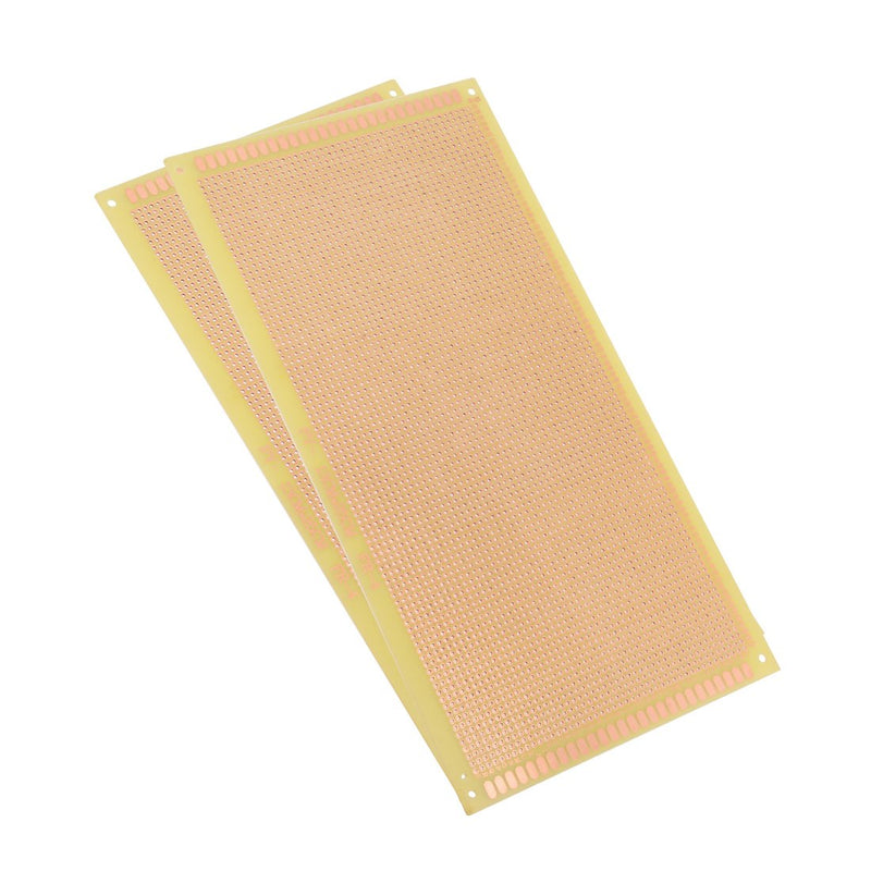 uxcell 130x250mm Single Sided Universal Printed Circuit Board for Soldering 2pcs