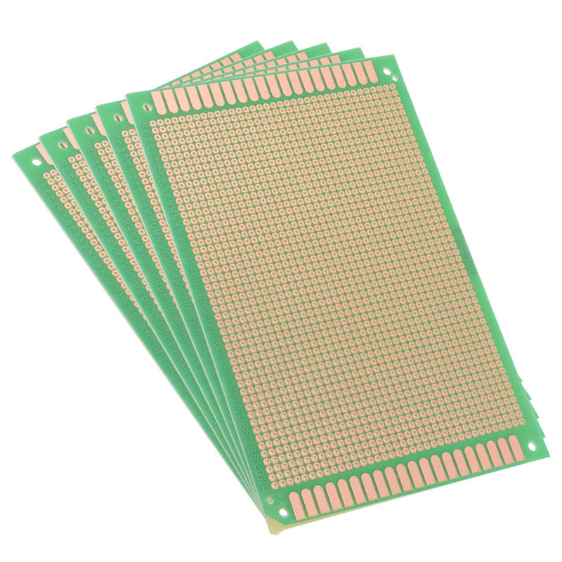 uxcell 100x150mm Single Sided Universal Printed Circuit Board for DIY Soldering 5pcs