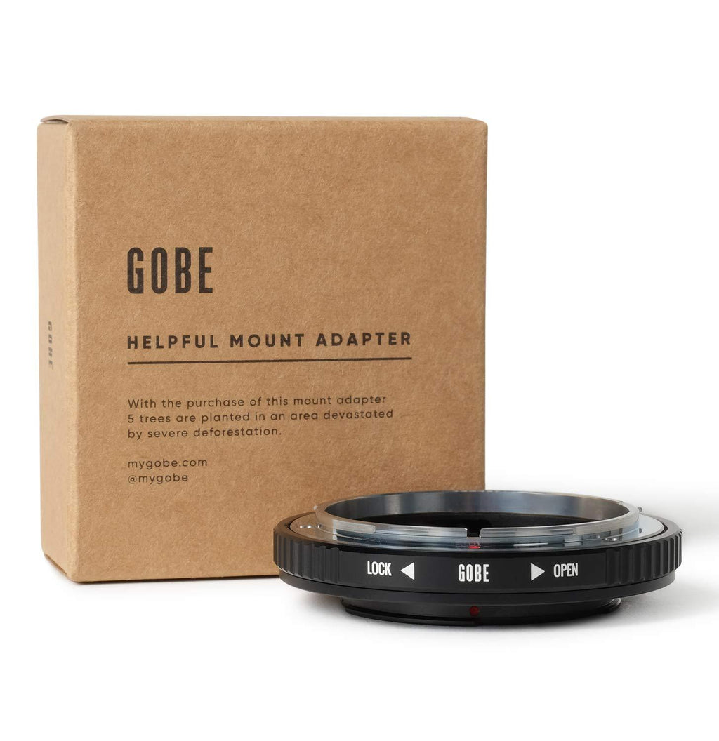 Gobe Lens Mount Adapter: Compatible with Canon FD Lens and Nikon F Camera Body (with Optical Glass) FD-F