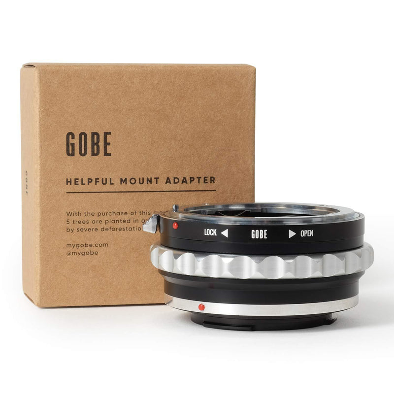 Gobe Lens Mount Adapter: Compatible with Nikon F (G-Type) Lens and Canon EOS M (EF-M) Camera Body G-EF-M