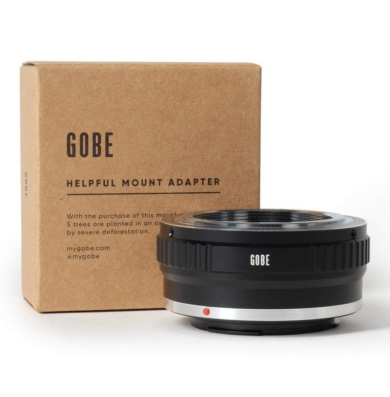 Gobe Lens Mount Adapter: Compatible with M42 Screw Lens and Canon EOS M (EF-M) Camera Body + Tripod Attachment M42-EF-M + Tripod