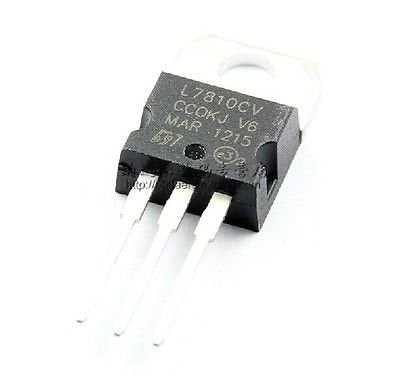 Bestol 5pcs L7810CV L7810 LM7810 TO-220 Voltage Regulator 10V 1.5A