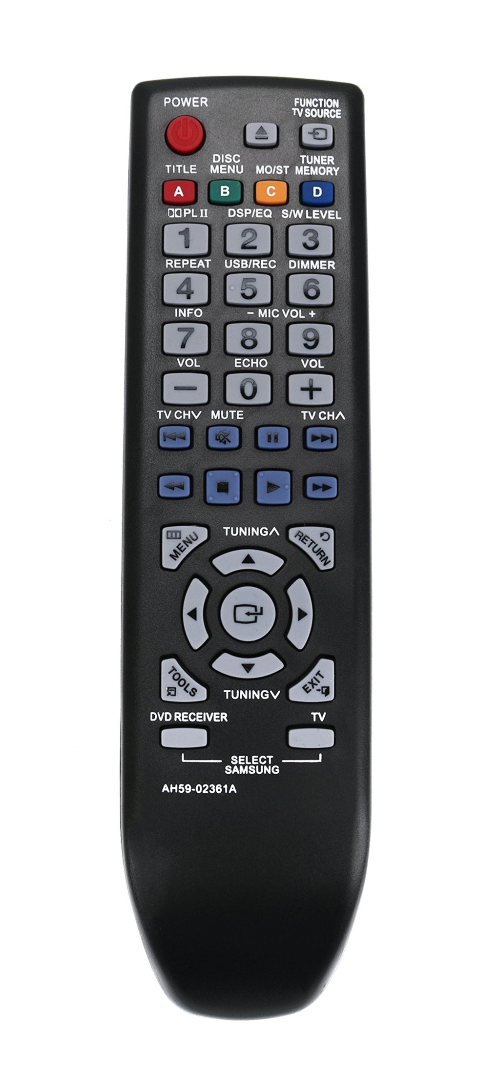 New AH59-02361A Replace Remote fit for Samsung Home Theater HT-D330K HT-D355K HT-D353HK HT-D350KF HT-D350K HT-D350K/ZD