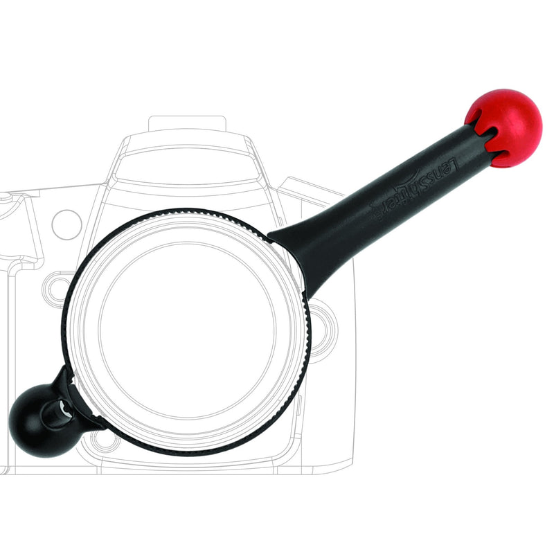 FocusShifter LensShifter Pro Focus & Zoom Grip, Red Red/Black