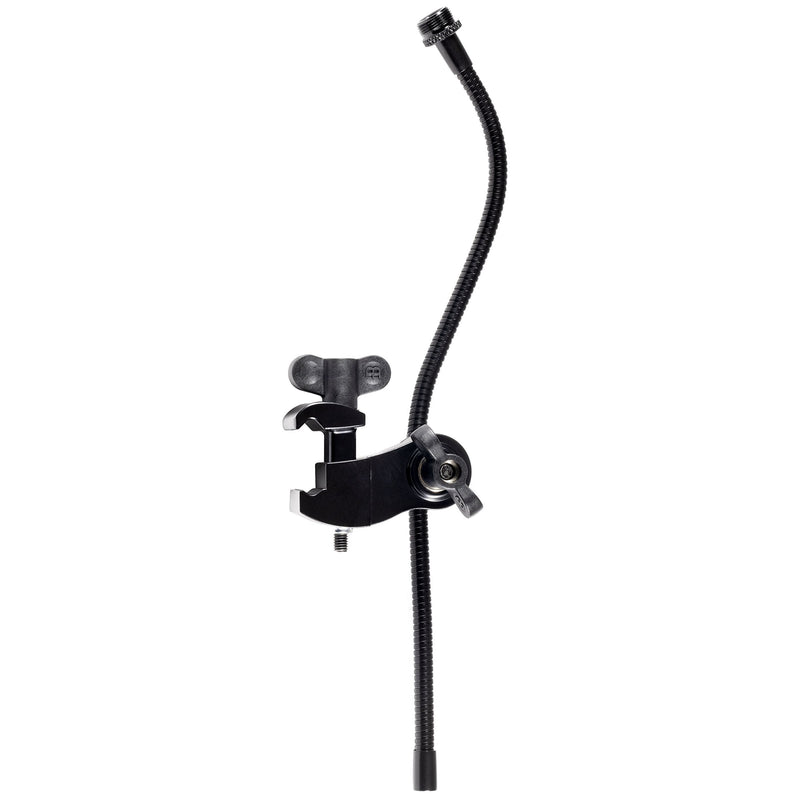 Meinl Percussion Microphone Attachment Drum Set and Percussion Rigs, 2 Year Warranty, Mic Gooseneck with Rim Clamp (RIMCLAMP-M)