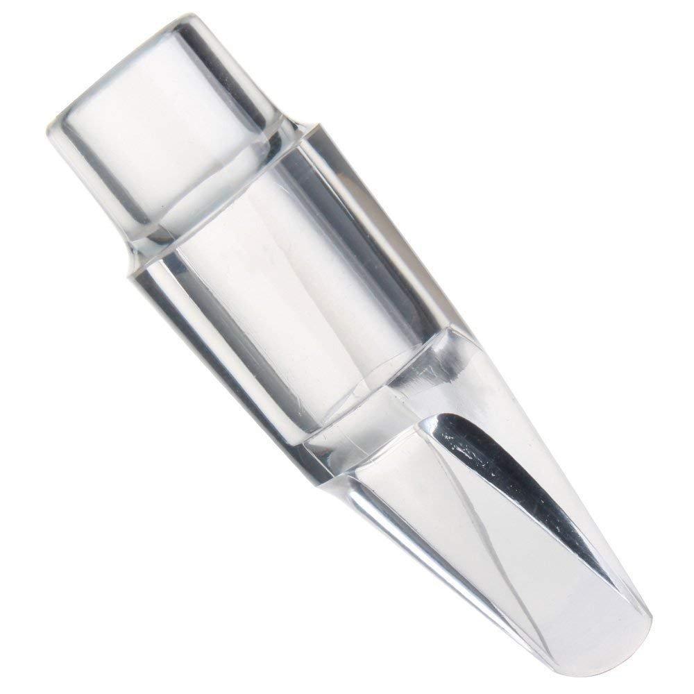 Timiy Plastic Alto Saxophone Mouthpiece Plastic Transparent Replacement Mouthpiece(ALTO)