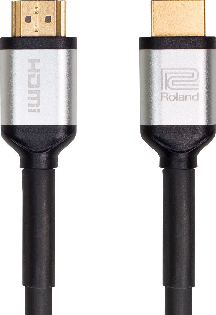Roland HDMI Heavy-Duty Black Series Cable Supports 3D/4K HD (RCC-6-HDMI), 6.5-Feet