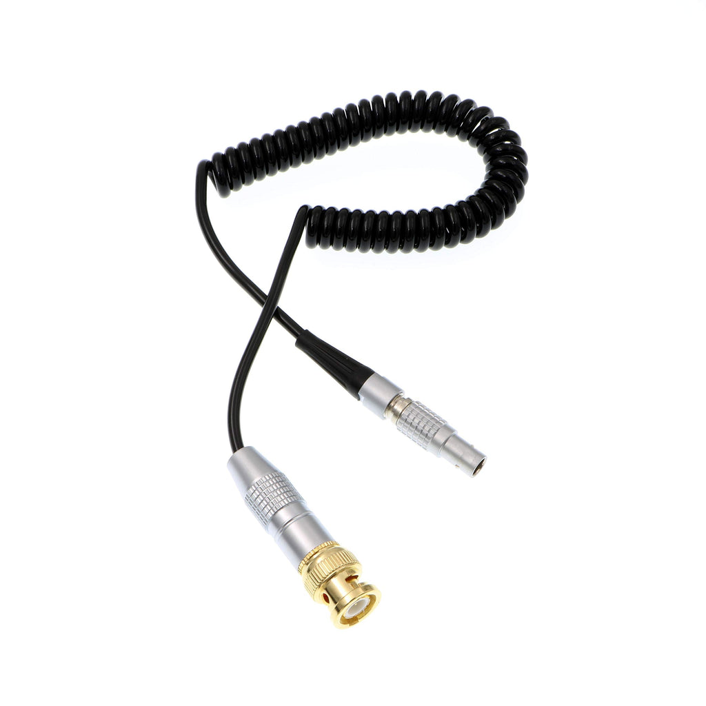 Uonecn Time Code TC Cable BNC Male to 0B 5 Pin Male Cable for ARRI ALEXA Sound Devices