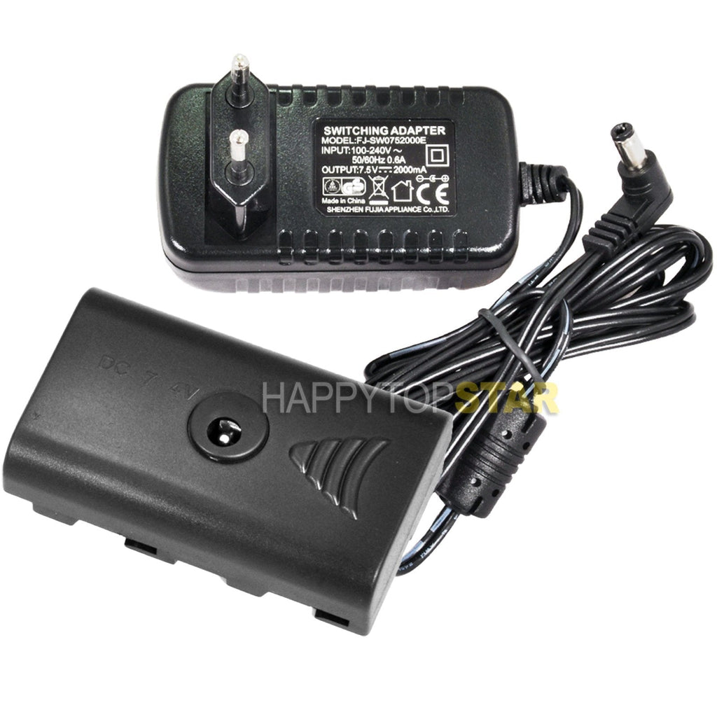 110V/220V AC Adapter Adaptor Power Dummy Battery for Sony NP-F970 F960 F770 F750 F550 for Video Photo LED Pad22 YN300 III Monitor
