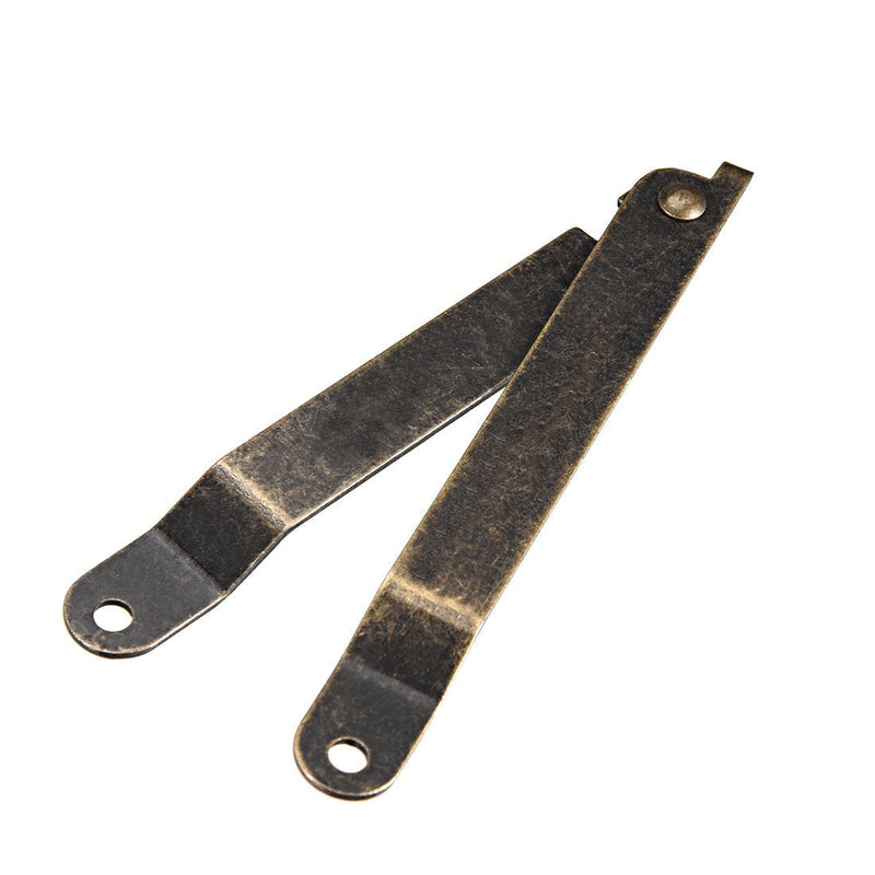 uxcell Folding Support Hinge Furniture Decorative Box Lid Hinges Bronze Tone 97mmx11mm 15 Pcs