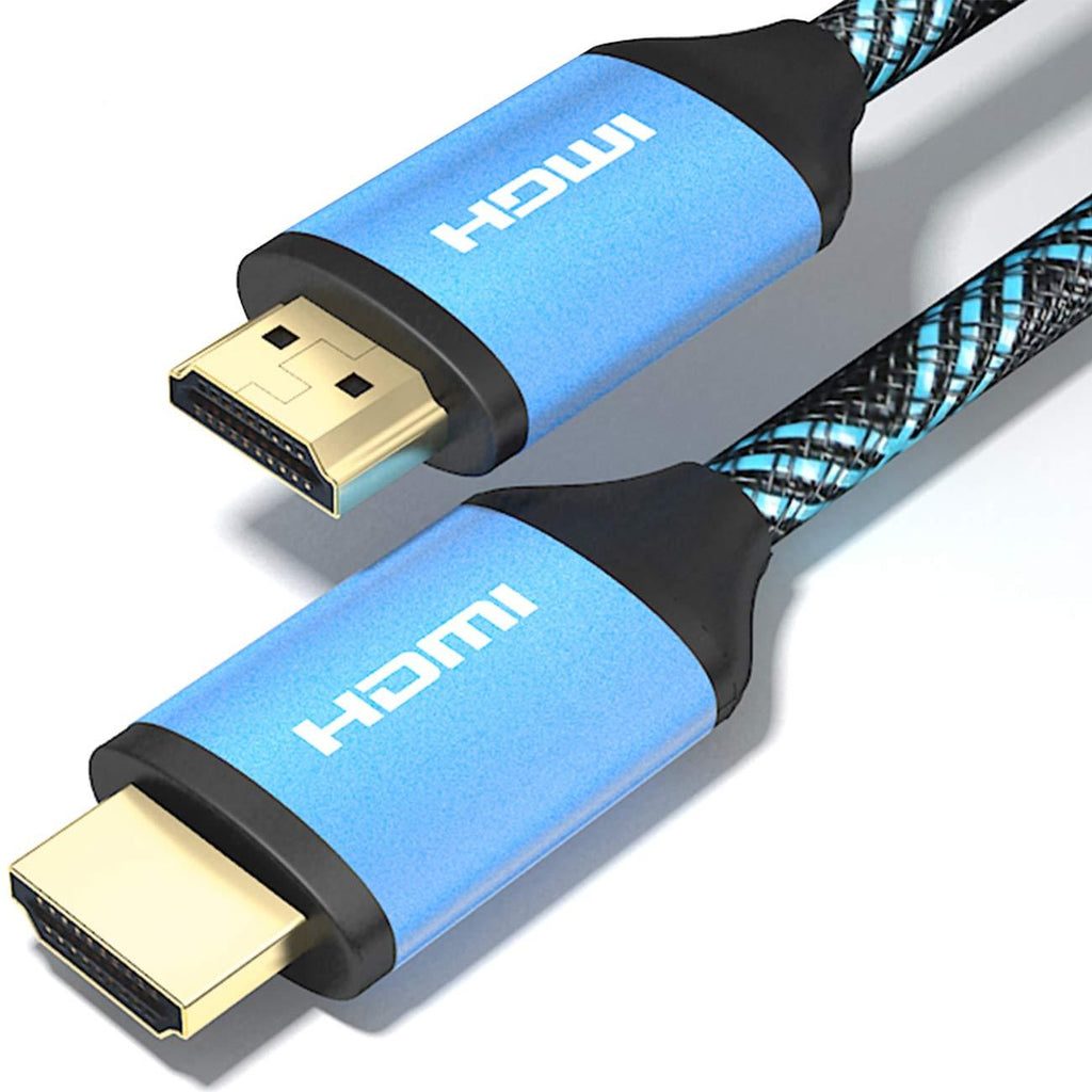 4k HDMI Cable 15 Foot 2 Pack hdmi 2.0 high-Speed Cables Ultra HDR 1080p 18Gbps 2.0b hdmi to hdmi 15ft，2pack