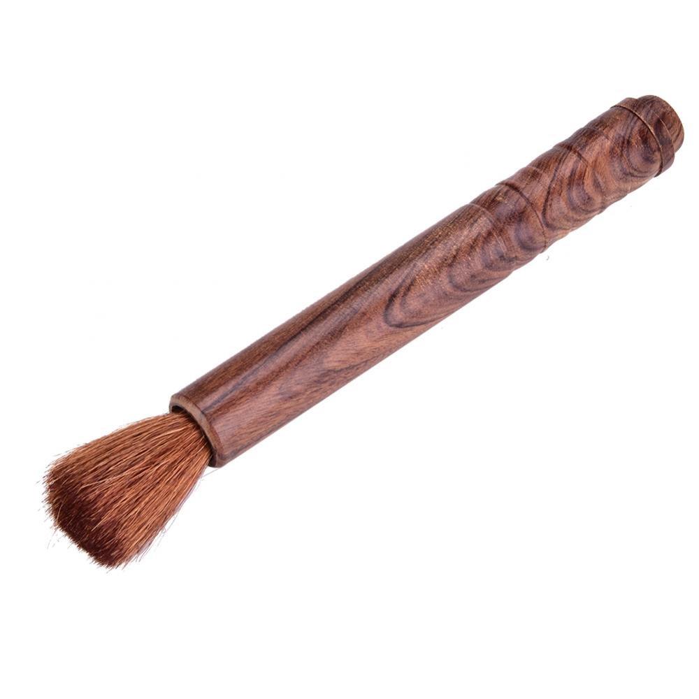 Guitar Cleaner Brush, High End Wool Brush Musical Instrument Cleaning Tool Violin Rosin Cleaner (Rosewood) Rosewood