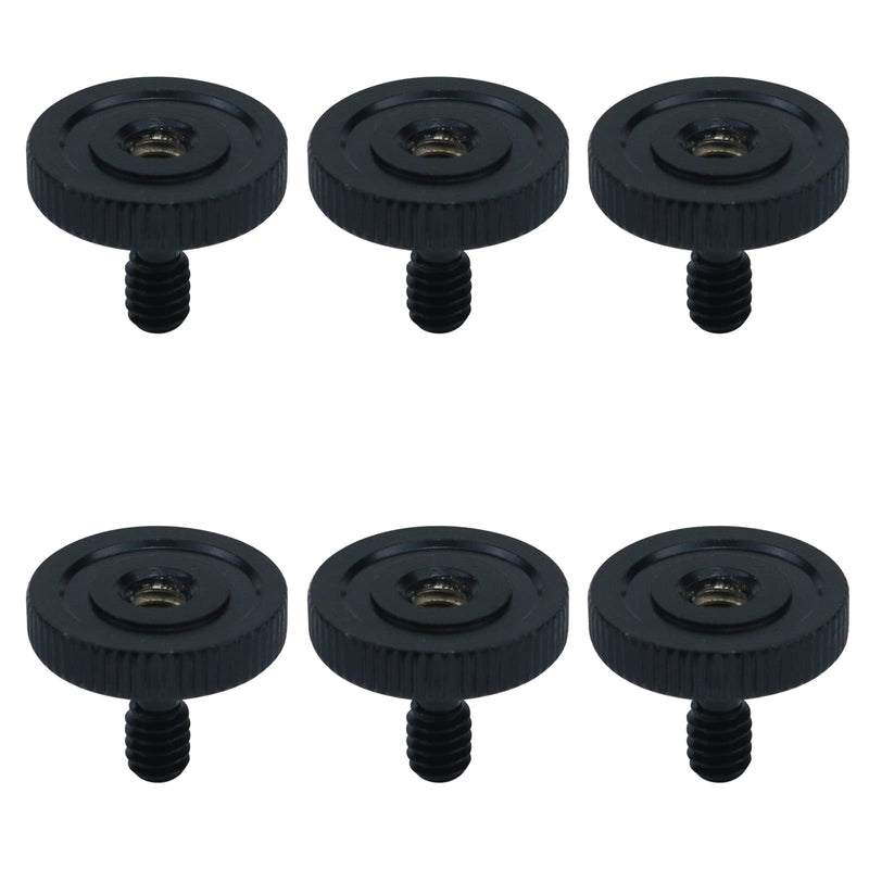 Antrader 6PCS Quick Release Thumb Screw with 1/4" Male to Female Thread for Camera Flash Bracket Tripod L Type Bracket Stand