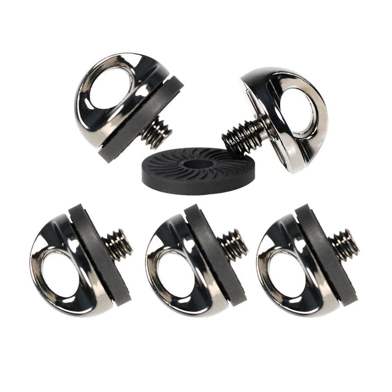 Lala Smill Camera Fixing Screw, 1/4" Quick Release Mounting Fixing Screw for Camera Neck Straps, Wrist Straps Sling, Pack of 5 5pcs